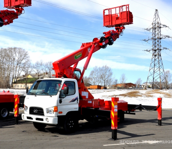 Автовышка Hyundai Mighty 27 м