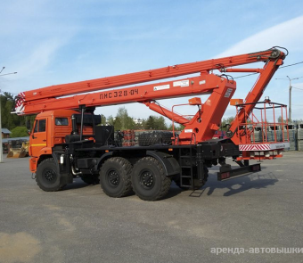 Автовышка Камаз 28 м