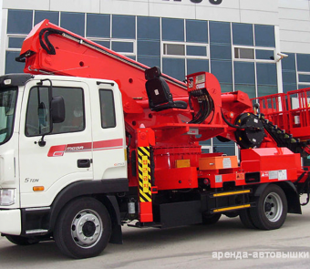 Автовышка Hyundai 38 м